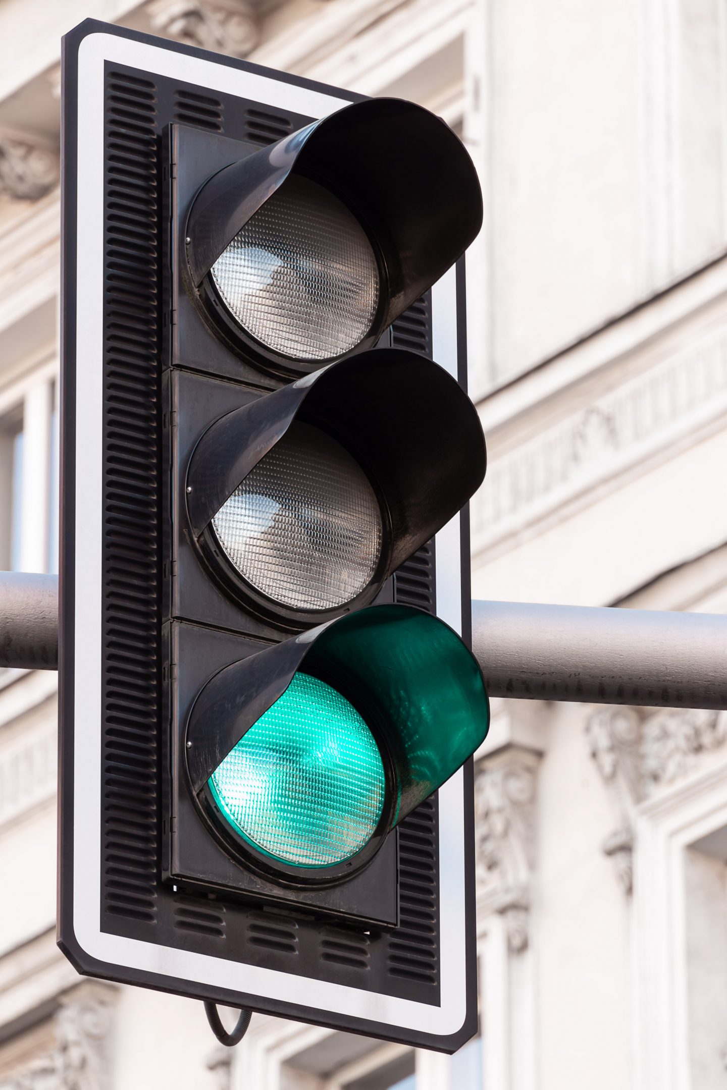 Ampel steht auf GRÜN