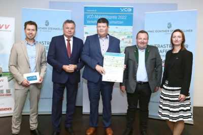VCÖ-Mobilitätspreis 2022 Preisverleihung an einen der Gewinner