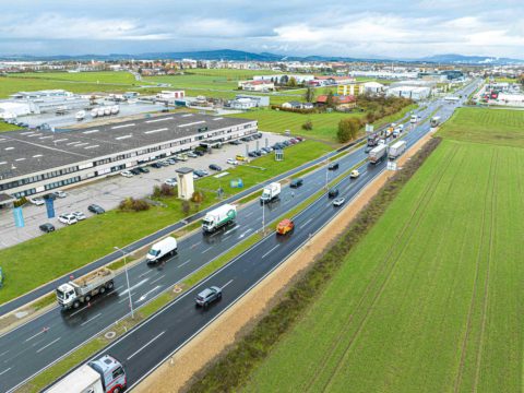 4-streifiger Ausbau B1 Hörsching